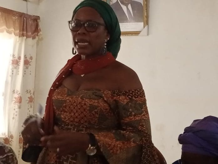Madam Hor interacting with the Fulani community at Gwollu