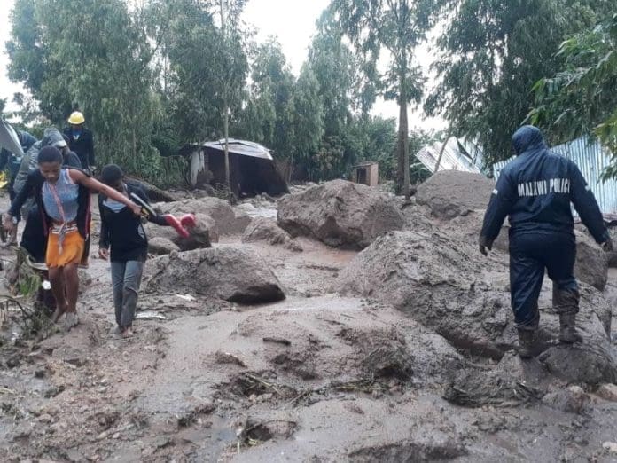 Floods and strong winds have led to the destruction of livelihoods and infrastructure across 14 districts in Malawi. Photo: IOM/Malawi