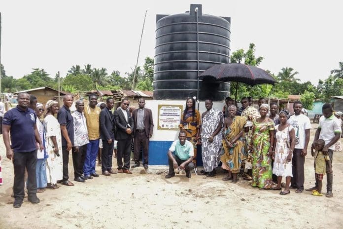 Mechanised borehole for Ayensuano Community Mechanised borehole for Ayensuano Community