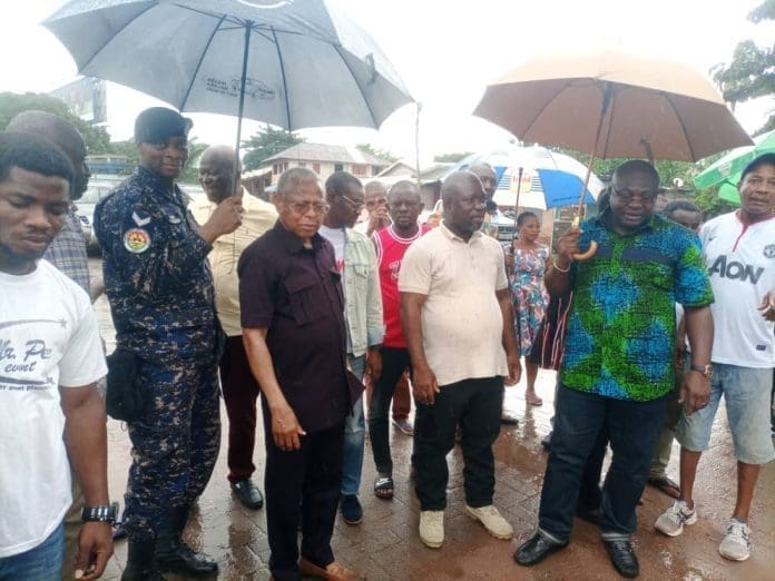 NDC visits flood victims