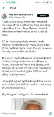 @Alan John Kyerematen on Twitter @Alan John Kyerematen on Twitter