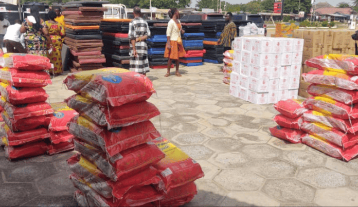 CEANA Presents Relief Items