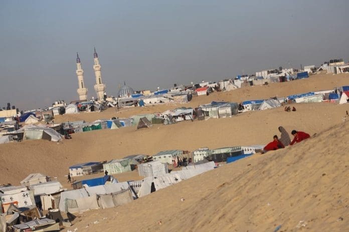Gaza Rafah Camp For Displaced Persons