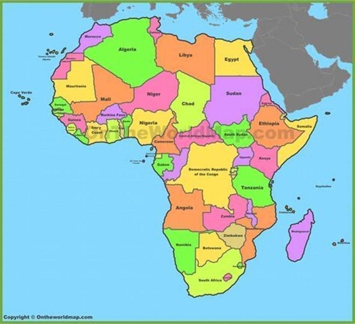 Map Of Africa - Photo Credit: OnTheWorldMap