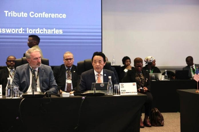 FAO's Director-General appealed to G20 ministers to help transform global agrifood systems to be more efficient, inclusive, resilient, and sustainable.