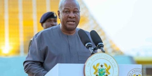 Mahama credits Ahafo prophet for keeping him in politics