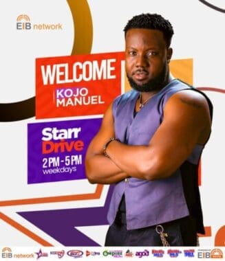 Starr FM welcomes Kojo Manuel to its afternoon lineup