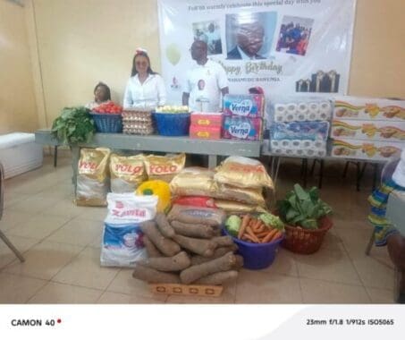 Friends Of Bawumia 2008 Donates Food Items To Accra Rehabilitation Centre